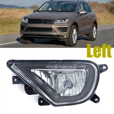 1 Pcs For Volkswagen Touareg 2016-2018 Left Front Bumper Fog Lights With Bulbs • $45.56