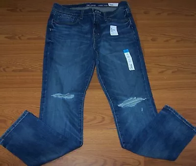 Size 36x34 Mens Sonoma Goods For Life Slim-Fit Stretch Jeans Medium Destruction • $19.99