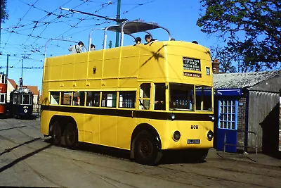 35mm Original Colour Bus Slide Preserved Bournemouth Sunbeam MS2 ALJ986 • £1.99