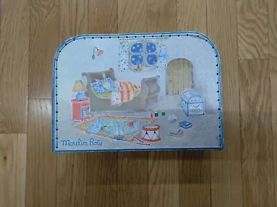 Moulin Roty Mouse Bed Suitcase • $25