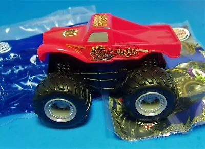 Live Nation Motor 2008 BURGER KING TOY Monster Jam CAPTAINS CURSE MONSTER TRUCK  • $1.95