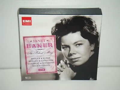 5099920808723 Janet Baker The Beloved Mezzo Sings Mahler Elgar Berlioz Bach 5CD • £19.99