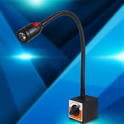 Magnetic Base Work Light Flexible Gooseneck LED Lamps Lathe Milling CNC Machine • $28.50