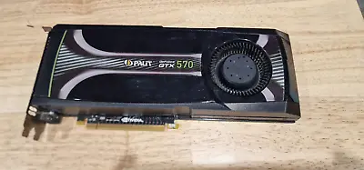 Palit GeForce GTX 570 1280MB GDDR5 GPU NVIDIA Graphics Card  Mini/HDMI 2x DVI • £29.99