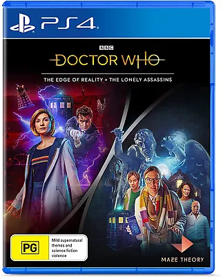 $89 • Buy Doctor Who Duo Bundle 2-In-1 PS4 Playstation 4 Family Kids Science Fiction Games