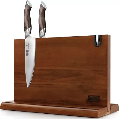 HOSHANHO Magnetic Knife Block 14 X 10 Inches Double Sided • $45