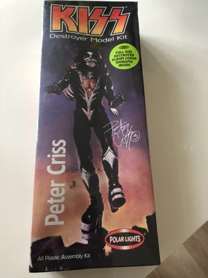 £10 • Buy Kiss Destroyer Model Kit. Peter Criss. Polar Lights.