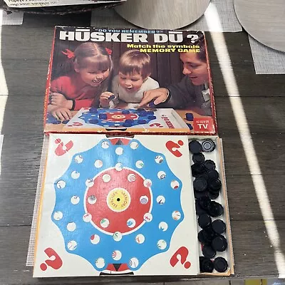 Vintage Husker Du Match Memory Game 1970- • $34.50