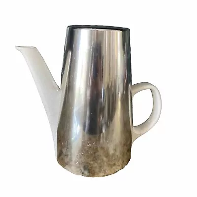 Vintage Melitta Porcelain Coffee Pot Tea Thermal Cozy Germany Stoneware Cottage • $18.55