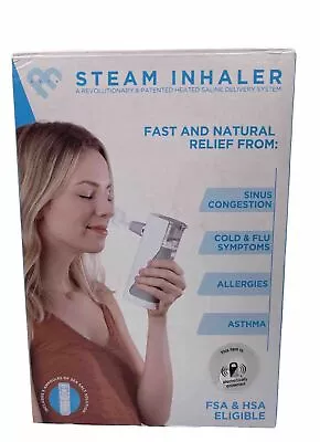 AVYA Portable Steam Inhaler Heated Saline Delivery System • $59.99