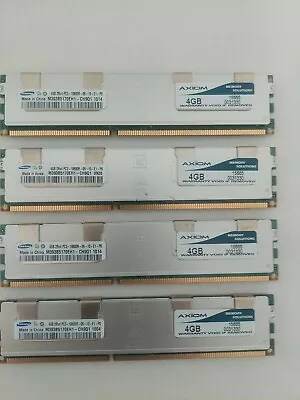 16GB (4x 4GB) - Samsung 4GB 2Rx4 PC3-10600R Memory RAM DDR3 DIMM Server Mac Pro • $7.50