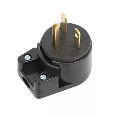 3-Prong Male AC Plug Right Angle ETL Nema 6-15P 3 Pole DIY Rewirable Plug 15A... • $15.74