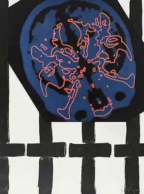 $2054.50 • Buy Robert Longo, Color Screen Printing, Signed And Numbered.