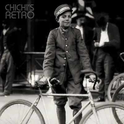 1900's New York City Bicycle Messenger Courier Crescent Bike Vintage Photo Print • $10.98