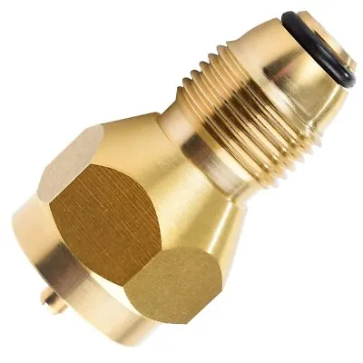 $6.19 • Buy Propane Refill Adapter Lp Gas Cylinder Tank Coupler Heater Camping Cooking BBQ
