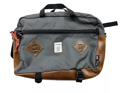 Topo Designs Commuter Briefcase Mountain Leather • $69.95