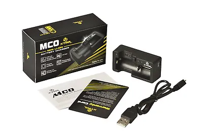 XTAR MC0 USB Battery Charger 3.7V Li-ion/IMR 10440/14500/16340/17500/18350/18500 • £8.99