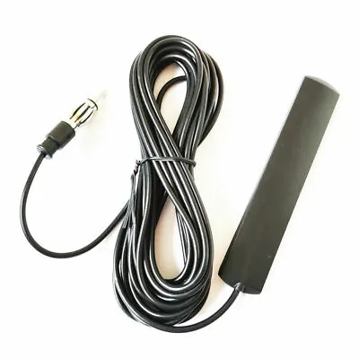 5M Stereo AM FM Radio Antenna Car Internal Mount Windscreen Amplified Aerial UK • £4.38