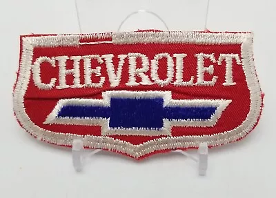 Chevrolet Bowtie Logo Embroidered Auto Patch Sew On Vintage Retro Jacket Hat • $7.88