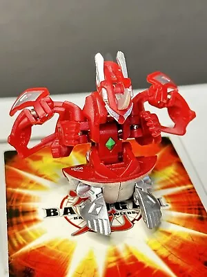$59.95 • Buy Bakugan Titanium Dragonoid Pyrus Red Battle Brawlers Mechtanium Surge 900g