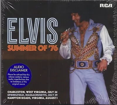 ELVIS PRESLEY  Summer Of '76   / FTD / 3 CD Set / 2023 / STILL SEALED! • $59.99