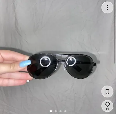 Black Aviator Sunglasses • $5