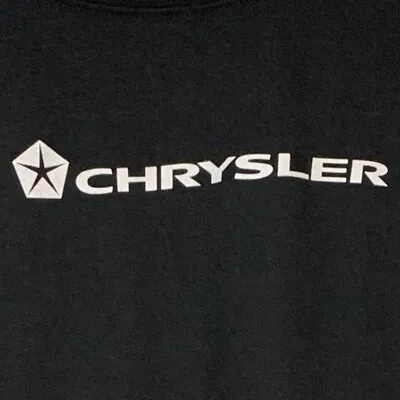 Chrysler T-Shirt Black Sz S Jeep Dodge Ram SRT Fiat Mopar Ultra Club Organic NEW • $17.95