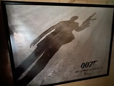 James Bond Quantum Of Solace Original Cinema Quad Poster 40 X30  • £59