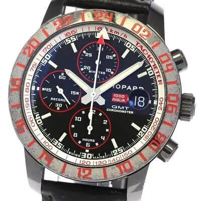 Chopard Mille Miglia Speed Black II 8992 GMT XL Chrono Auto Men's Watch_782332 • $2087.72