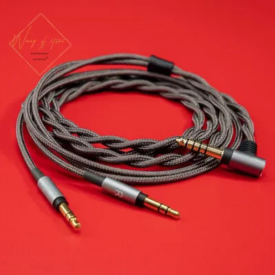 HiFi Balanced Audio Upgrade Cable For Philips Fidelio X3 Onkyo A800 Headphone • $25.74