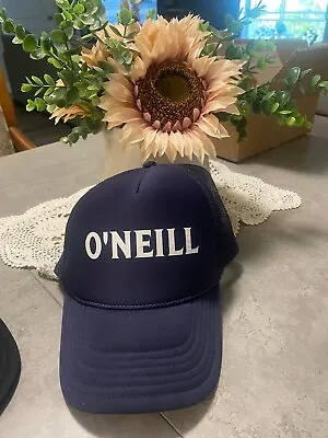 $7 • Buy O'Neill Hat Cap Mesh Snapback Navy Blue Surf Beach NEW 