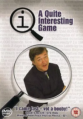 QI<>A QUITE INTERESTING GAME<>DVDi GAME  ~ • £3.79