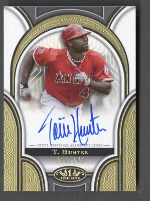 2023 Topps Tier One Baseball Torii Hunter Certified Prime Performers Auto /175 • $3.25