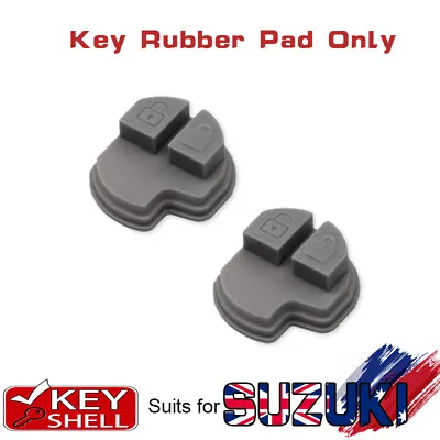 $8.90 • Buy 2x Remote Key Rubber Pad 2 Button For Suzuki Vitara Swift Grand Ignis Alto SX4