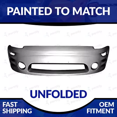 NEW Painted 2002-2005 Mitsubishi Eclipse Unfolded Front Bumper W/ FL Holes • $368.99