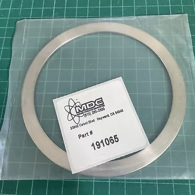 MDC Nickel Plated Conflat Gasket For 6  Conflat CF High Vacuum Flanges 191065 • $49.99