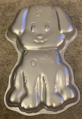 $15 • Buy 1993 Wilton DALMATION PUPPY DOG Aluminum Cake Pan Mold #2105-9334