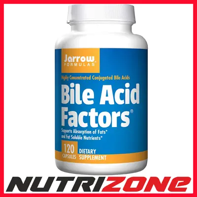 £33.80 • Buy Jarrow Formulas Bile Acid Factors Fat Absorption - 120 Caps