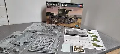 Hobby Boss 1/48 Russian KV-2 Tank With Etched Parts • £15