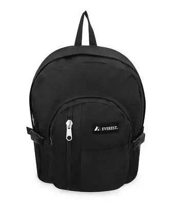 Everest Backpack With Front Mesh Pocket Black • $22.10