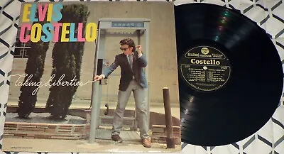 ELVIS COSTELLO Taking Liberties 1980 Columbia JC36839 New Wave Rock Vinyl LP • $11.99