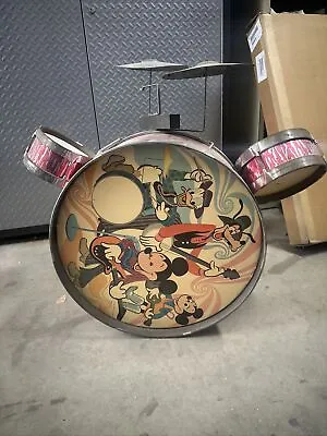 Vintage Mickey Mouse Club Drum Set Rare Walt Disney Children's Toy Kit • $250