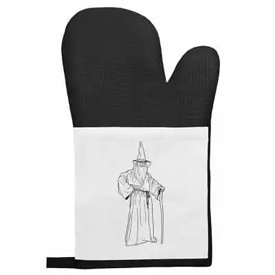 'Wise Wizard' Oven Glove / Mitt (OG00010190) • £11.99