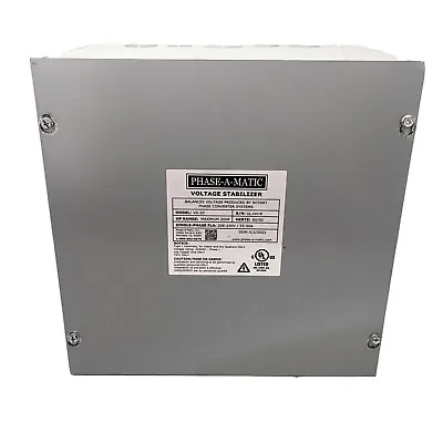 PHASE-A-MATIC VS-20 20 HP 230V Voltage Stabilizer • $849.95