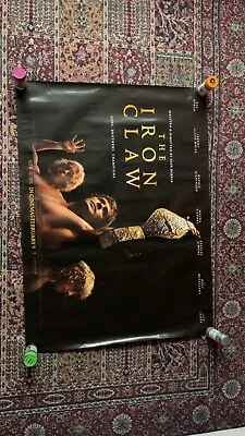 The Iron Claw Original Quad Cinema Poster - Zac Efron • £15.99