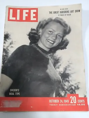 October 24 1949 LIFE Magazine *VINTAGE* • $19.99