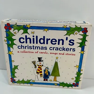 Children's Christmas Crackers: Collection Of Carols Songs & Stories 2001 CD Set • £12.73