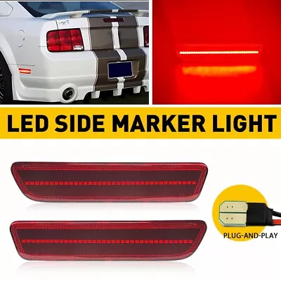 Rear Red LED Marker Side Signal Light For 2005-2009 Ford Mustang 4R3Z15A201BA • $18.99