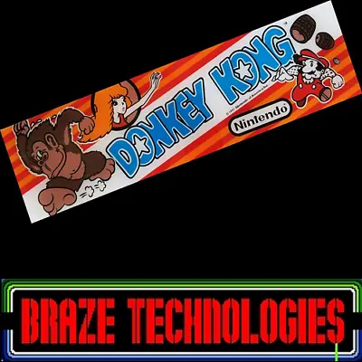 Donkey Kong (DK) Free Play And High Score Save Kit From Braze Arcade • $79.99