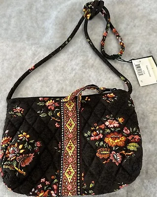 NWT Vera Bradley Petite Chocolat Zip Closure Crossbody Retired • $25